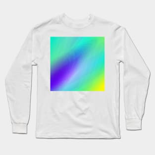 red blue green abstract texture background pattern Long Sleeve T-Shirt